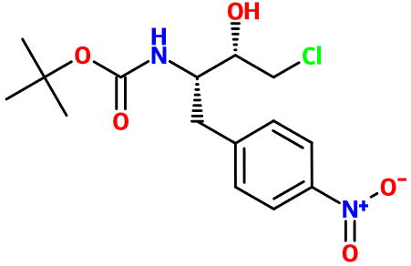 (image for) MC095055 tert-Butyl (2S,3S)-4-chloro-3-hydroxy-1-(4-nitrophenyl)butan-2-ylcarbamate